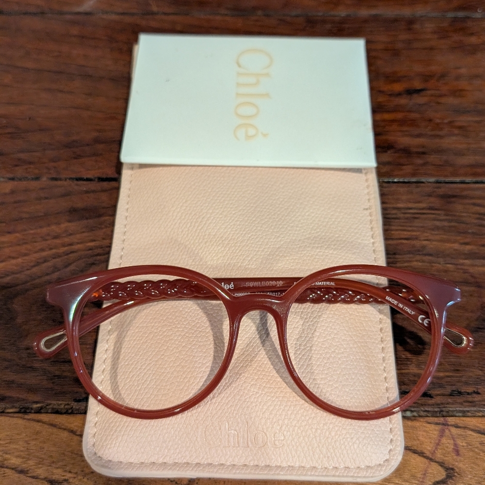 Chloe Eyewear - Frames Only W/Pouch & Authenticity Card